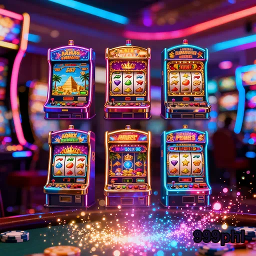 999phl slot machines row