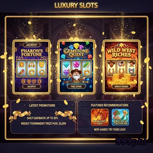 999phl luxury slots promotions